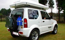 White Suzuki Jimny